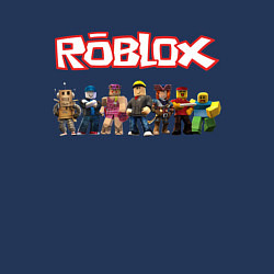 Свитшот хлопковый мужской ROBLOX, цвет: тёмно-синий — фото 2