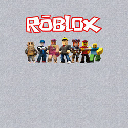 Свитшот хлопковый мужской ROBLOX, цвет: меланж — фото 2