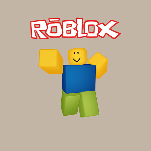 Мужской свитшот ROBLOX / Миндальный – фото 3