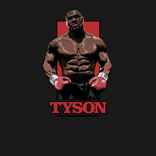 Мужской свитшот Tyson / Черный – фото 3