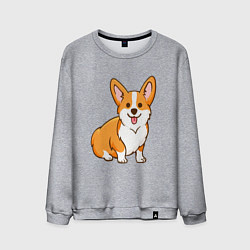 Мужской свитшот Корги