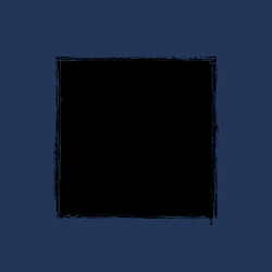 Свитшот хлопковый мужской ЧЕРНЫЙ КВАДРАТ, цвет: тёмно-синий — фото 2