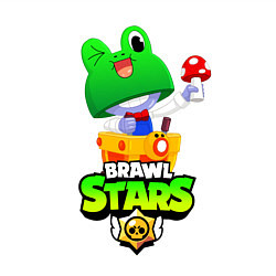 Свитшот хлопковый мужской BRAWL STARS LEONARDO, цвет: белый — фото 2