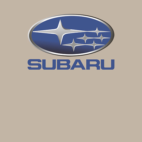 Мужской свитшот SUBARU / Миндальный – фото 3