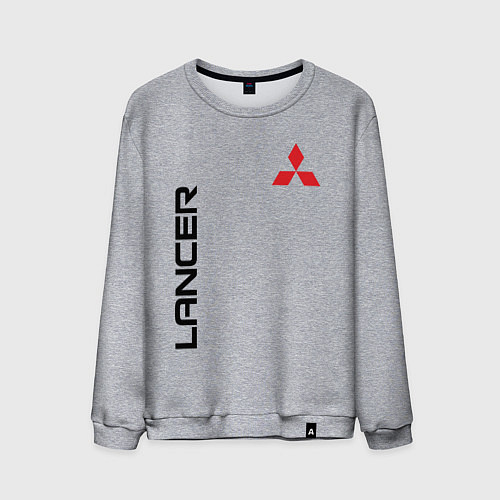 Мужской свитшот MITSUBISHI LANCER / Меланж – фото 1
