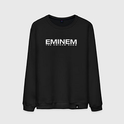 Свитшот хлопковый мужской EMINEM, цвет: черный