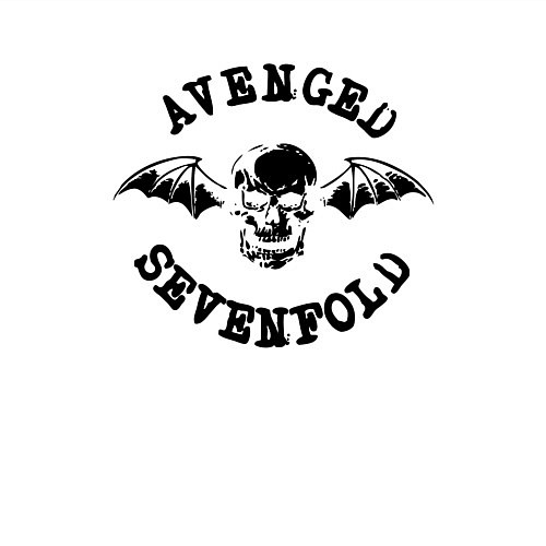 Мужской свитшот Avenged Sevenfold / Белый – фото 3