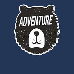 Свитшот хлопковый мужской Bear Adventure, цвет: тёмно-синий — фото 2