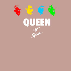 Свитшот хлопковый мужской Queen, цвет: пыльно-розовый — фото 2