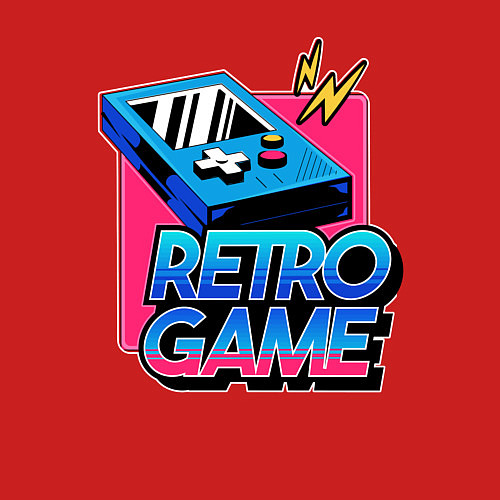 Мужской свитшот Retro game / Красный – фото 3