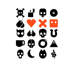 Свитшот хлопковый мужской LOVE DEATH ROBOTS LDR, цвет: белый — фото 2