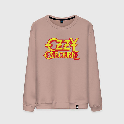 Мужской свитшот Ozzy Osbourne / Пыльно-розовый – фото 1
