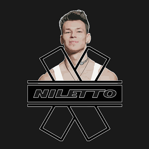 Мужской свитшот NILETTO / Черный – фото 3