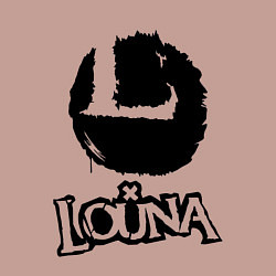 Свитшот хлопковый мужской Louna, цвет: пыльно-розовый — фото 2