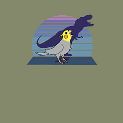 Свитшот хлопковый мужской Рекс 1, цвет: авокадо — фото 2