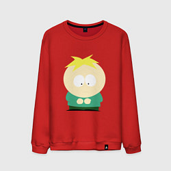 Свитшот хлопковый мужской South Park Баттерс, цвет: красный