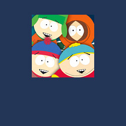 Свитшот хлопковый мужской South Park, цвет: тёмно-синий — фото 2