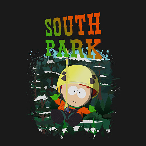 Мужской свитшот South Park / Черный – фото 3