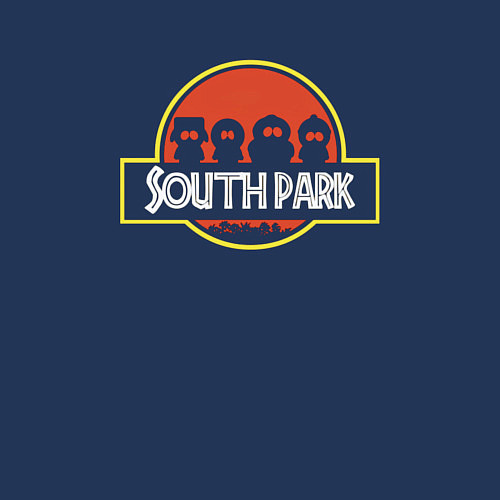 Мужской свитшот Южный парк / Тёмно-синий – фото 3