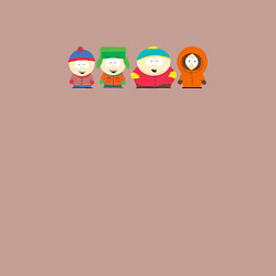 Свитшот хлопковый мужской South Park Саус Парк, цвет: пыльно-розовый — фото 2