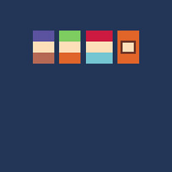 Свитшот хлопковый мужской ЮЖНЫЙ ПАРК, цвет: тёмно-синий — фото 2