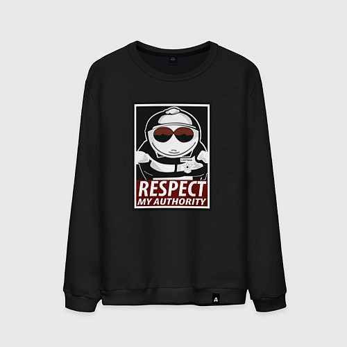 Мужской свитшот ЮЖНЫЙ ПАРК / Черный – фото 1