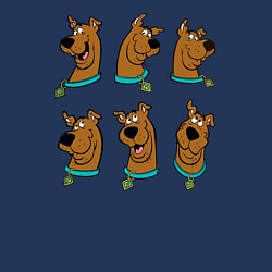 Свитшот хлопковый мужской Scooby-Doo, цвет: тёмно-синий — фото 2