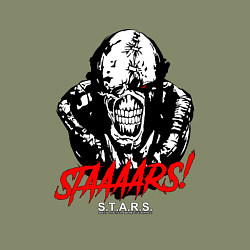 Свитшот хлопковый мужской STAAAAARS!, цвет: авокадо — фото 2