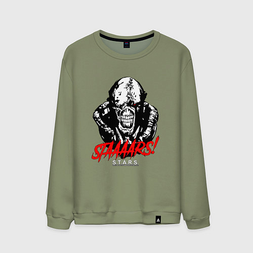 Мужской свитшот STAAAAARS! / Авокадо – фото 1