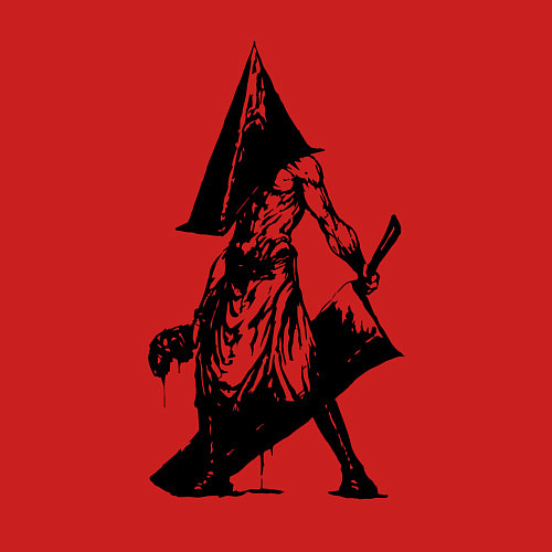 Мужской свитшот SILENT HILL / Красный – фото 3