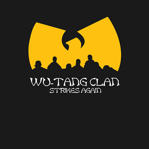 Мужской свитшот Wu-Tang Clan / Черный – фото 3