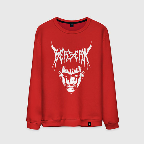 Мужской свитшот BERSERK / Красный – фото 1
