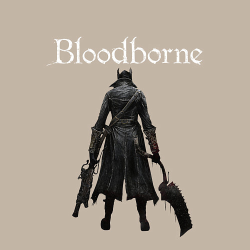 Мужской свитшот Bloodborne / Миндальный – фото 3