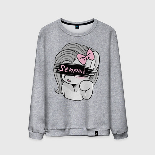 Мужской свитшот Senpai / Меланж – фото 1
