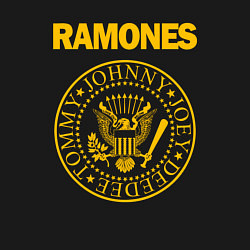 Свитшот хлопковый мужской RAMONES, цвет: черный — фото 2