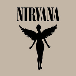 Свитшот хлопковый мужской NIRVANA, цвет: миндальный — фото 2