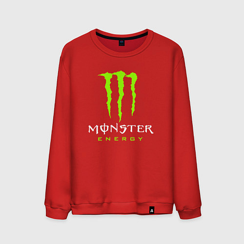 Мужской свитшот MONSTER ENERGY / Красный – фото 1