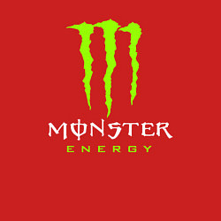 Свитшот хлопковый мужской MONSTER ENERGY, цвет: красный — фото 2