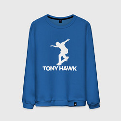 Свитшот хлопковый мужской Tony Hawks Pro Skater Z, цвет: синий