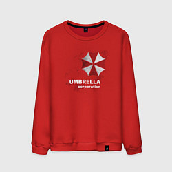 Свитшот хлопковый мужской Umbrella, цвет: красный