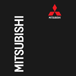 Свитшот хлопковый мужской MITSUBISHI, цвет: черный — фото 2