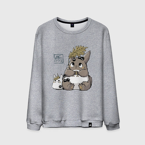 Мужской свитшот Тоторо / Меланж – фото 1