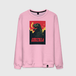 Мужской свитшот Godzilla