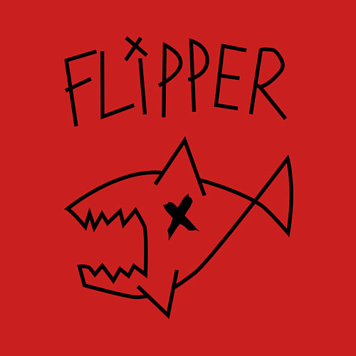 Мужской свитшот Nirvana Flipper / Красный – фото 3