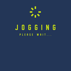 Свитшот хлопковый мужской Jogging, цвет: тёмно-синий — фото 2