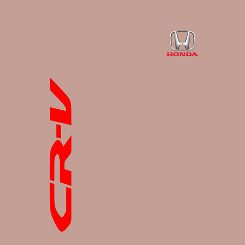 Мужской свитшот Honda CR-V Z / Пыльно-розовый – фото 3