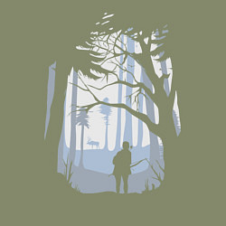 Свитшот хлопковый мужской The Last Of Us PART 2, цвет: авокадо — фото 2