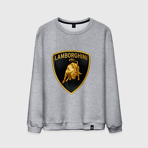 Мужской свитшот Лаборджини / Меланж – фото 1
