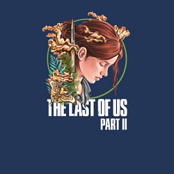 Свитшот хлопковый мужской The Last of Us Part II Ellie, цвет: тёмно-синий — фото 2