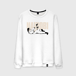 Свитшот хлопковый мужской БУМАЖНЫЙ ДОМ, цвет: белый